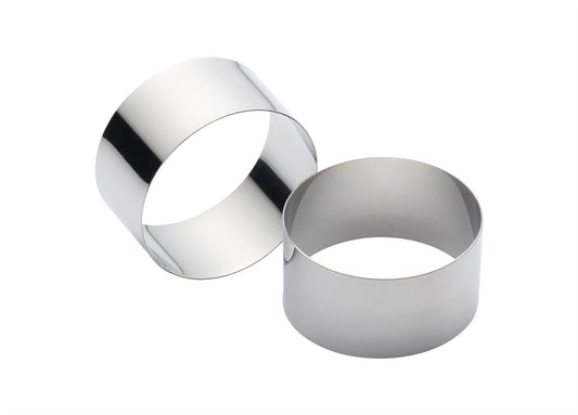 KitchenCraft - Cooking Rings Large 7cm Cooking Rings & Moulds | Snape & Sons