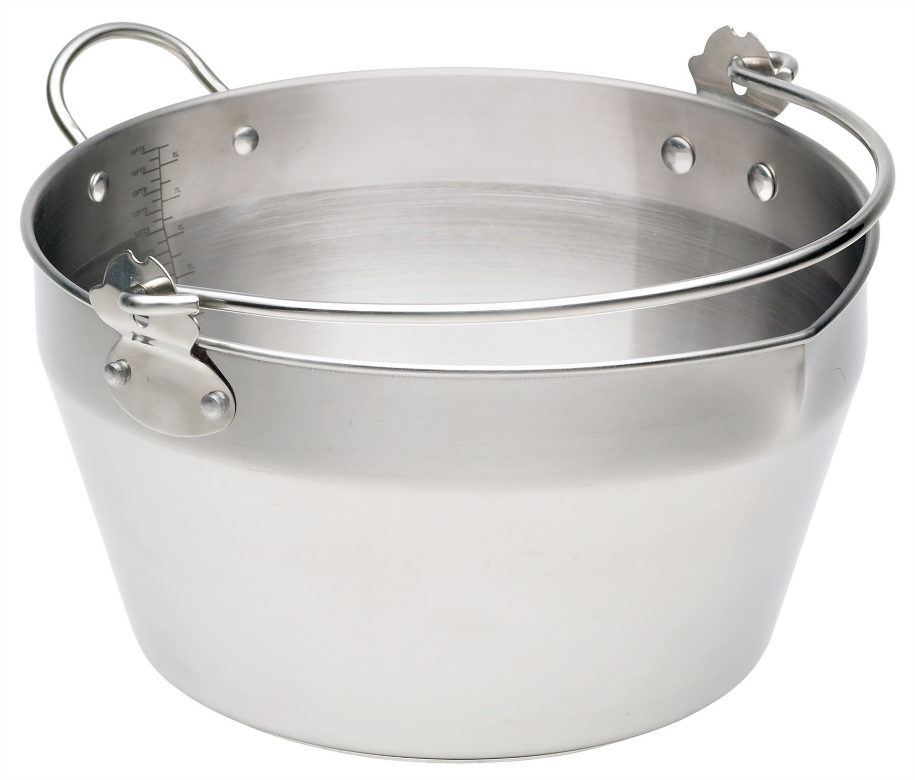 KitchenCraft - Stainless Steel Maslin Pan Jam Making Accessories | Snape & Sons