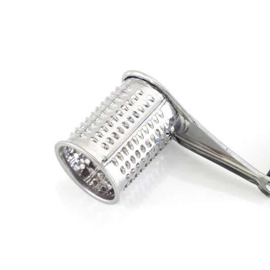 KitchenCraft - Stainless Steel Rotary Grater With Three Drums Graters | Snape & Sons