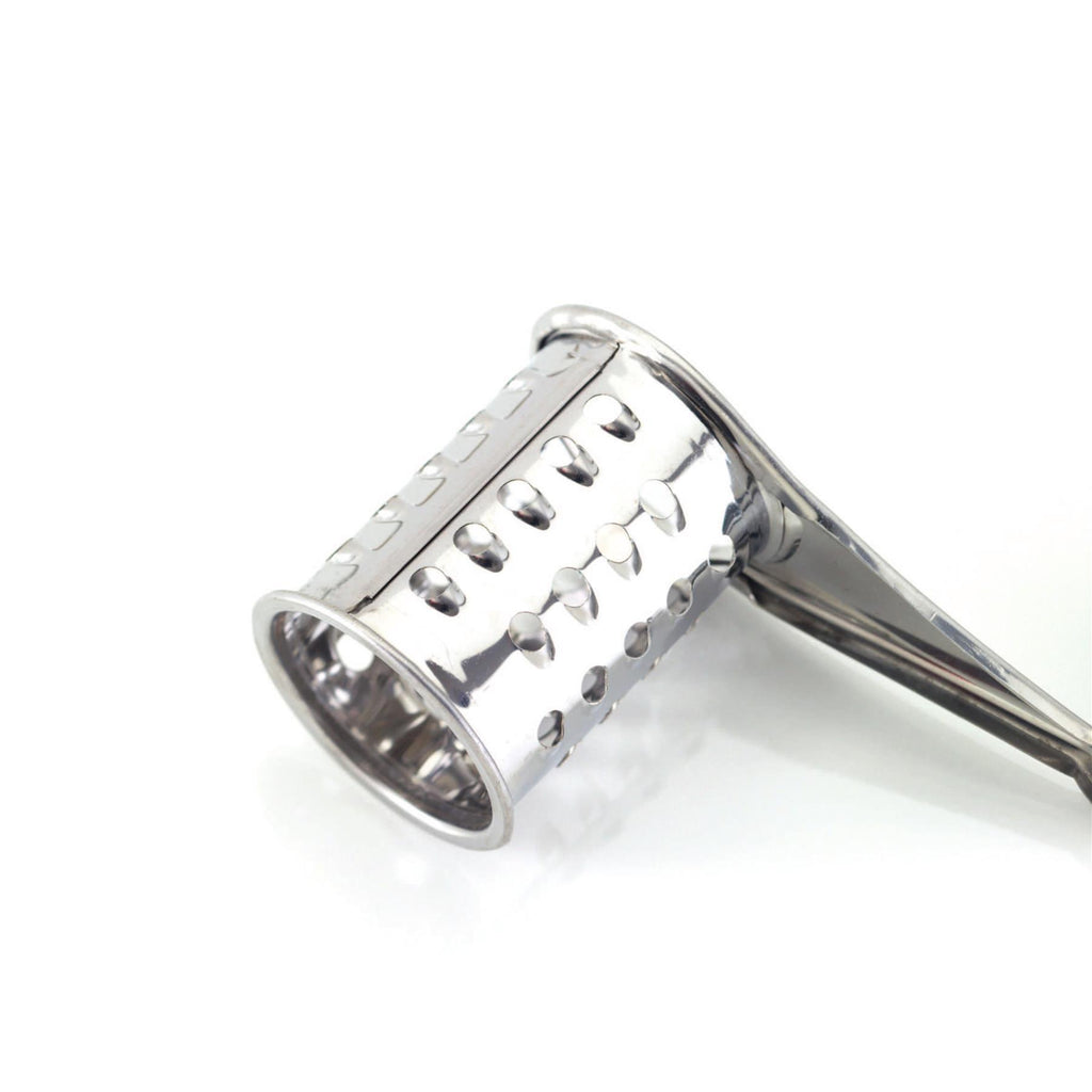 KitchenCraft Stainless Steel Rotary Grater With Three Drums Graters at Snape & Sons