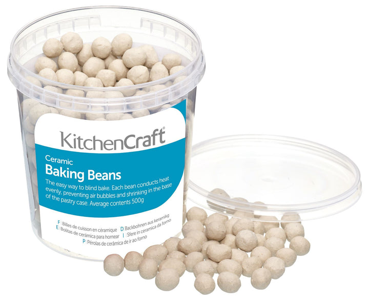 KitchenCraft - Tub of Ceramic Baking Beans Pastry Baking | Snape & Sons