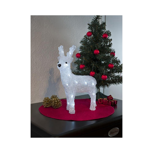 Kontsmide - Mini LED Acrylic Reindeer Household Christmas Decorations | Snape & Sons