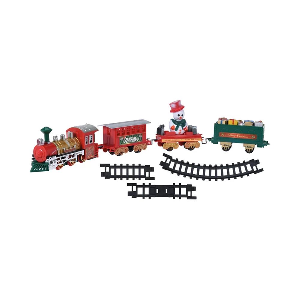 Koopman - Light & Sound Train Set 39 Piece Household Christmas Decorations | Snape & Sons