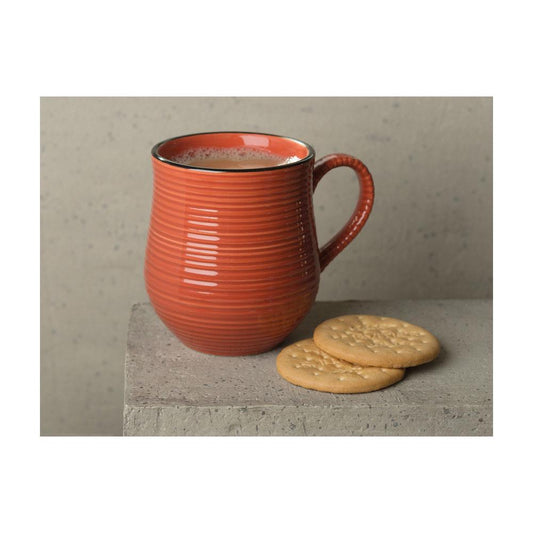 La Cafetiere - Mysa Red Brights Ceramic Mug Cups & Mugs | Snape & Sons