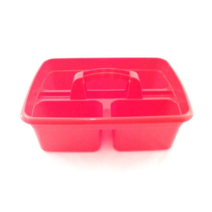Leecroft - Handy Plastic Caddy Red Trug Buckets | Snape & Sons