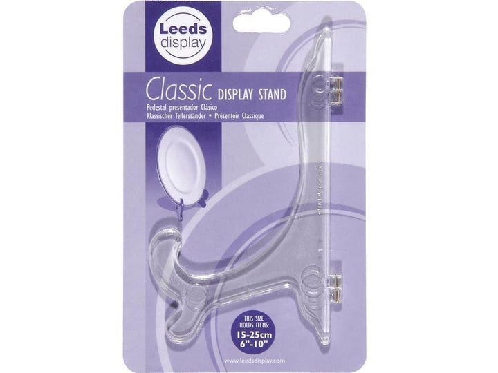 Leeds Display - Clear Display Stand Large Plate Hangers | Snape & Sons