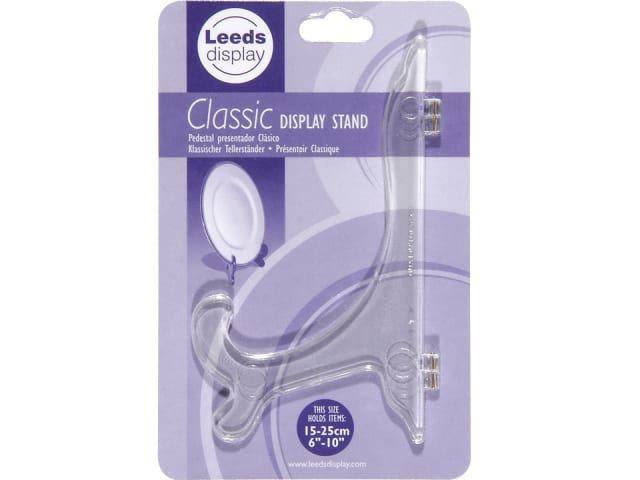 Leeds Display - Clear Display Stand Small Plate Hangers | Snape & Sons