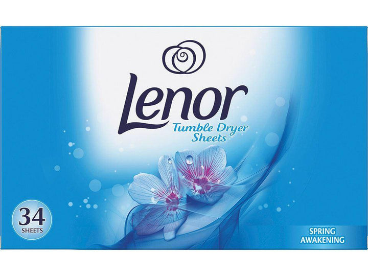 Lenor - Dryer Sheets x34 Fabric Softeners | Snape & Sons