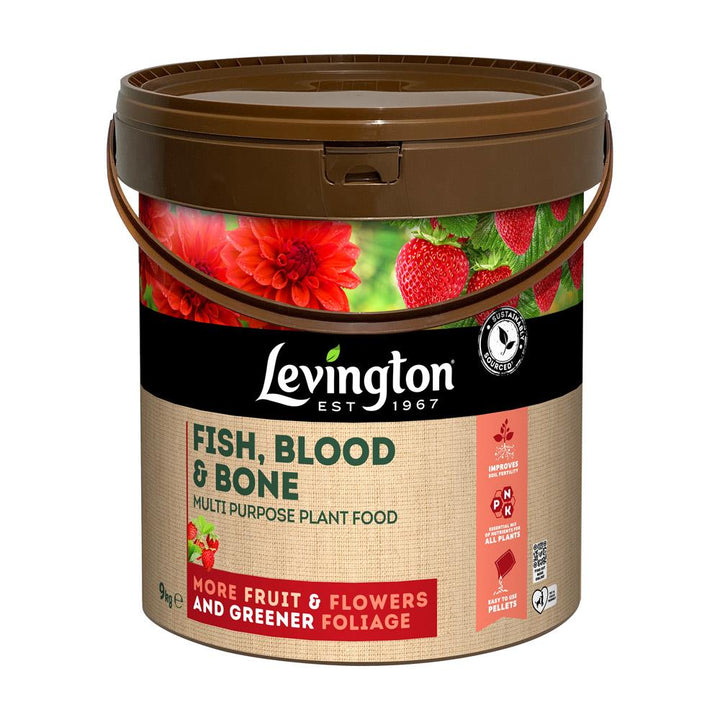 Levington - Fish, Blood & Bone 9kg Tub Plant Feed | Snape & Sons