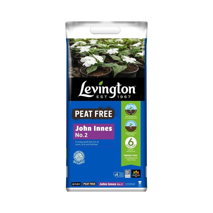 Levington - John Innes No.2 Peat Free Compost 10L Compost | Snape & Sons