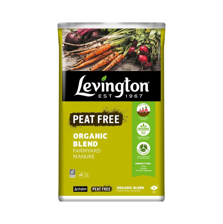 Levington - Organic Farmyard Manure 50L Soil Improvers | Snape & Sons