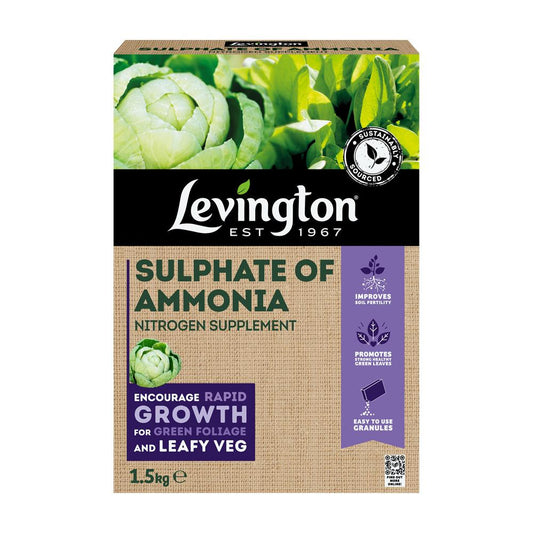 Levington - Sulphate of Ammonia 1.5kg Plant Feed | Snape & Sons