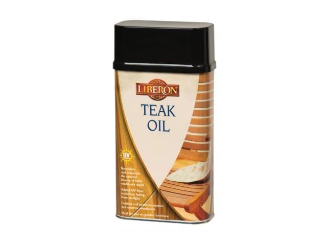 Liberon - Teak Oil with UV Protection 500ml Wood Oils | Snape & Sons