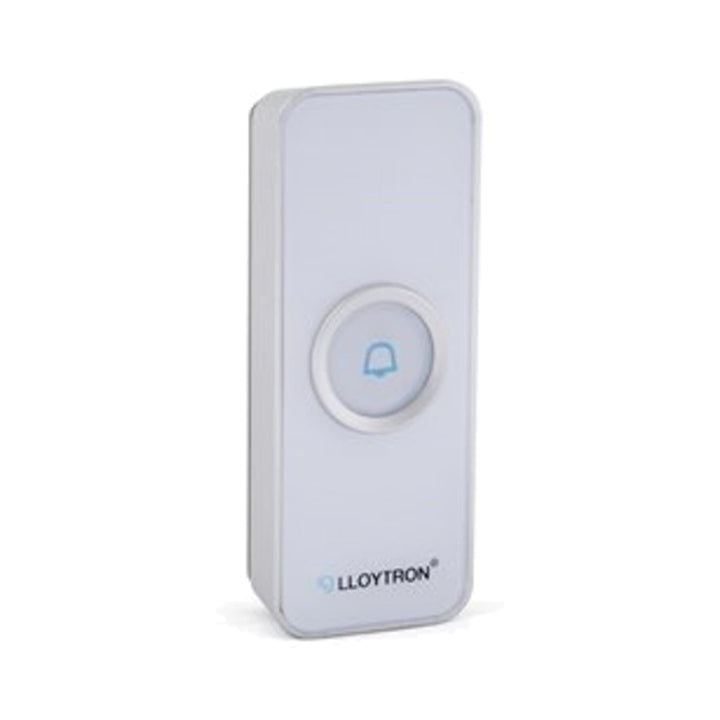 Lloytron Bell Push Wireless MIP White Bell Pushes | Snape & Sons