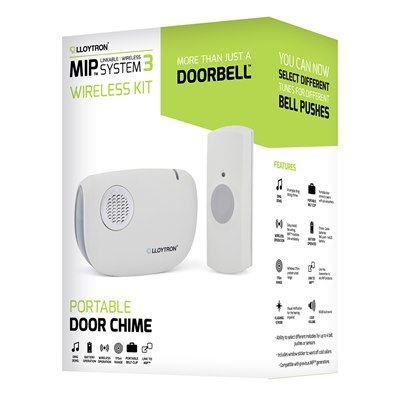 Lloytron - DingDong Battery Operated Portable Door Chime Kit Door Bell Kits | Snape & Sons
