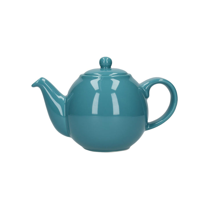 London Pottery - Globe Teapot 4 Cup Aqua 900ml Teapots | Snape & Sons