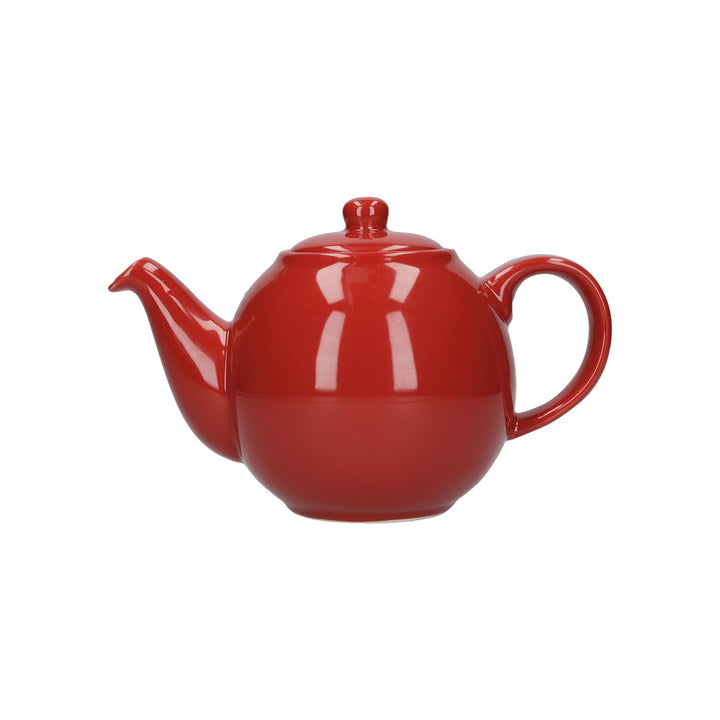 London Pottery - Globe Teapot 4 Cup Red 900ml Teapots | Snape & Sons