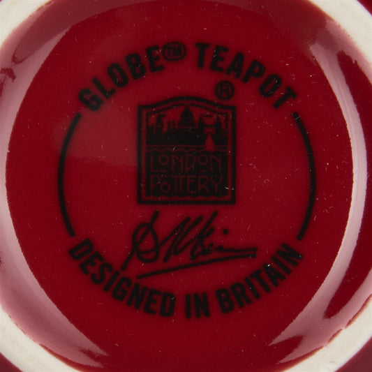 London Pottery - Globe Teapot 4 Cup Red 900ml Teapots | Snape & Sons