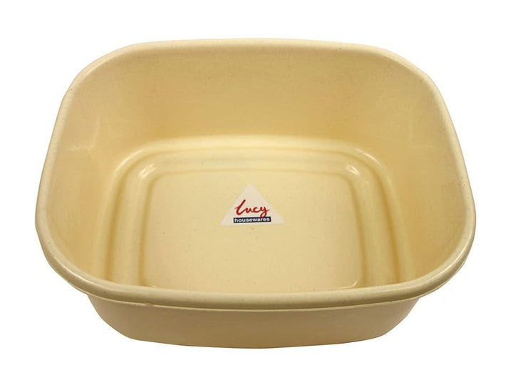 Lucy - Large Maize Oblong Bowl Washing Up Bowls | Snape & Sons