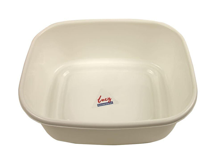 Lucy - Large White Oblong Bowl Washing Up Bowls | Snape & Sons
