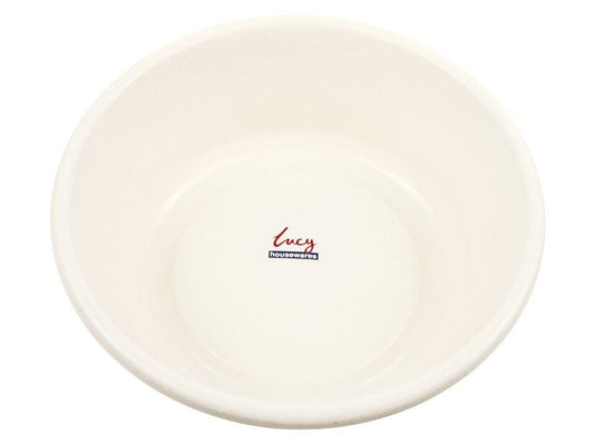 Lucy - Small White Round Bowl Washing Up Bowls | Snape & Sons
