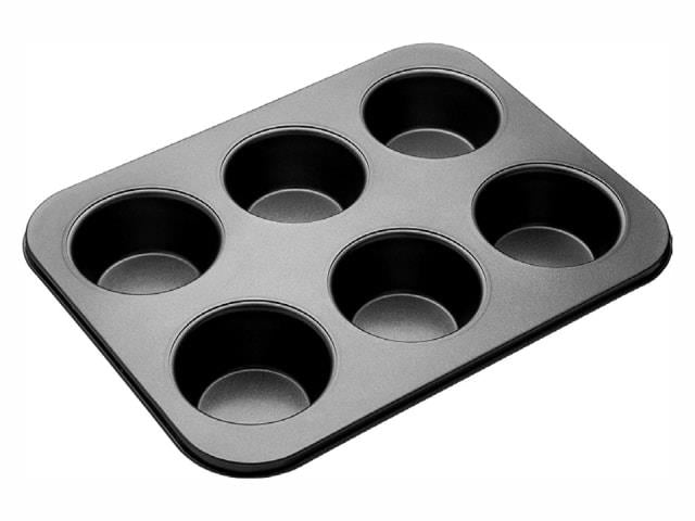 Luxe Kitchen - Jumbo Muffin Pan 6 Cup Rectangular Baking Tins | Snape & Sons