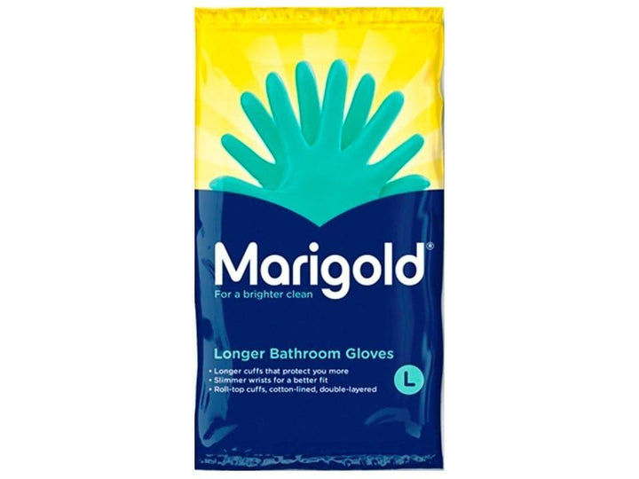 Marigold - Bathroom Gloves Medium Rubber Gloves | Snape & Sons