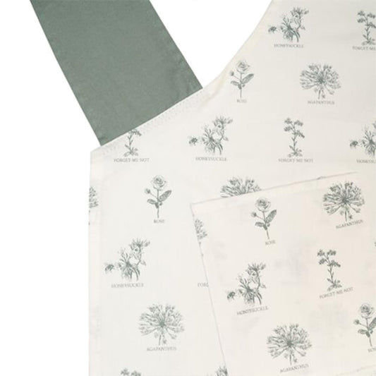 Mary Berry - Cross Back Apron English Garden Flowers Aprons | Snape & Sons