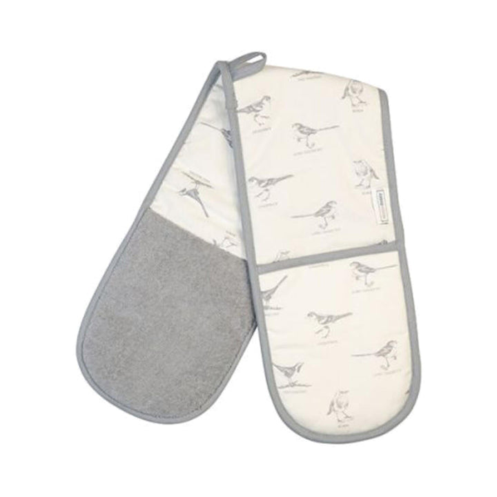 Mary Berry - Double Oven Glove English Garden Birds Oven Gloves & Mitts | Snape & Sons