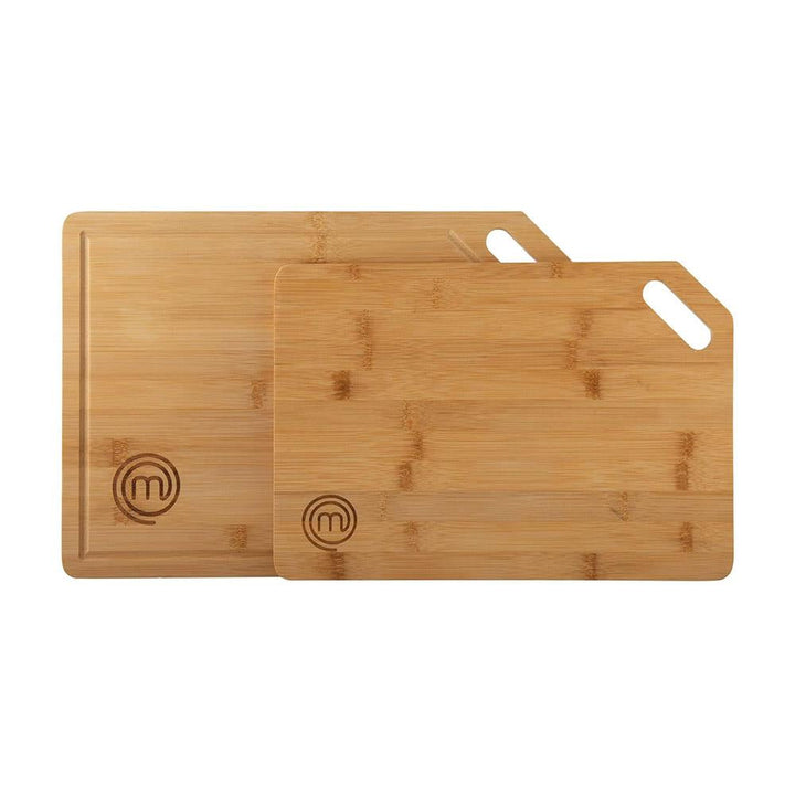 Master Chef - Wooden Chopping Serving Boards 2 Pack Chopping Boards | Snape & Sons