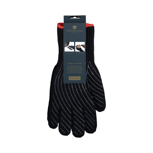 Master Class - Deluxe Silicone Grip Oven Gloves Pair Oven Gloves & Mitts | Snape & Sons