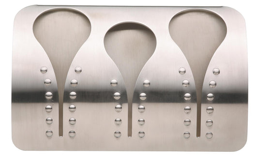 Master Class - Stainless Steel Triple Towel Holder Towel Holders | Snape & Sons