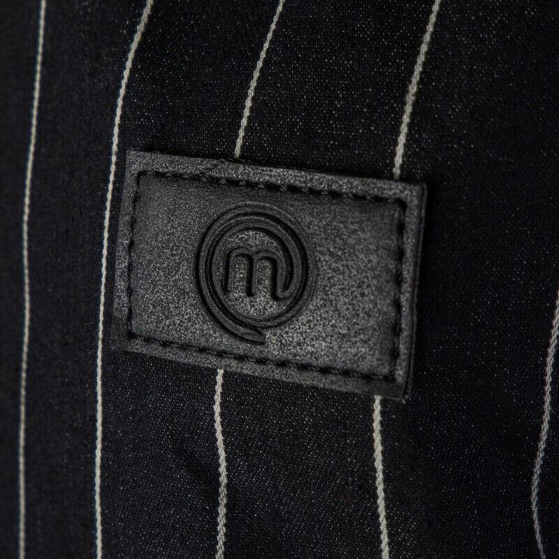 MasterChef Black Cotton Chef's Apron Aprons at Snape & Sons