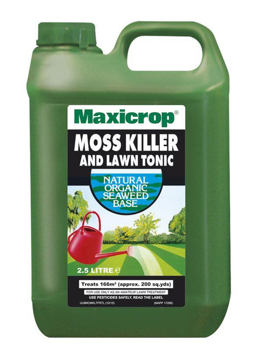 Maxicrop - Moss Killer & Lawn Tonic 2.5l Moss Killer | Snape & Sons