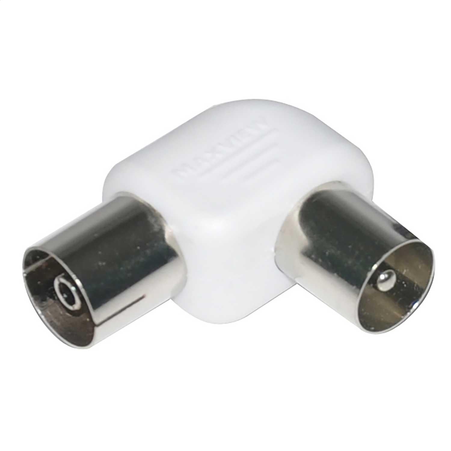 Maxview - 90deg Angled Coax Adaptor Coax Plugs & Cables | Snape & Sons