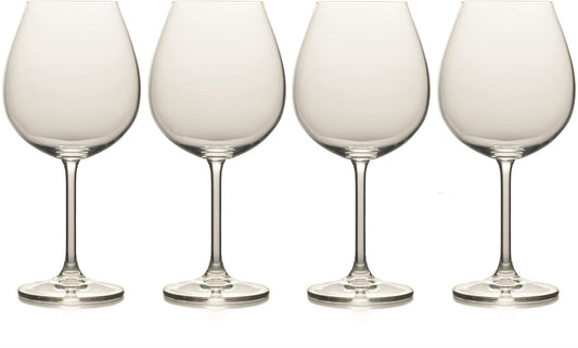 Mikasa - Julie Crystal Red Wine Glasses x4 710ml Wine Glasses | Snape & Sons