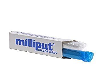 Milliput - Milliput Epoxy Putty Silver Grey Adhesive | Snape & Sons