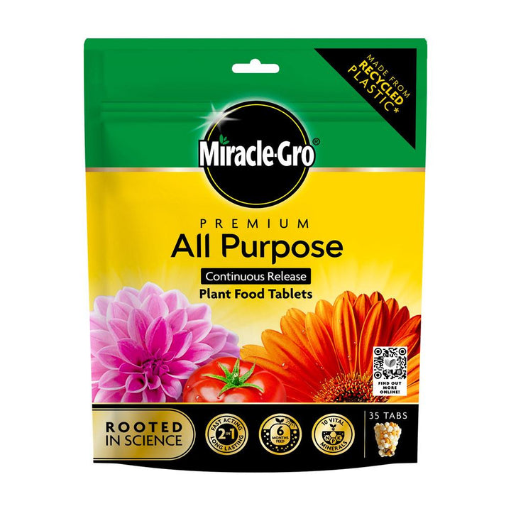 Miracle Gro - All-Purpose Continuous Release Tabs 35 Plant Feed | Snape & Sons