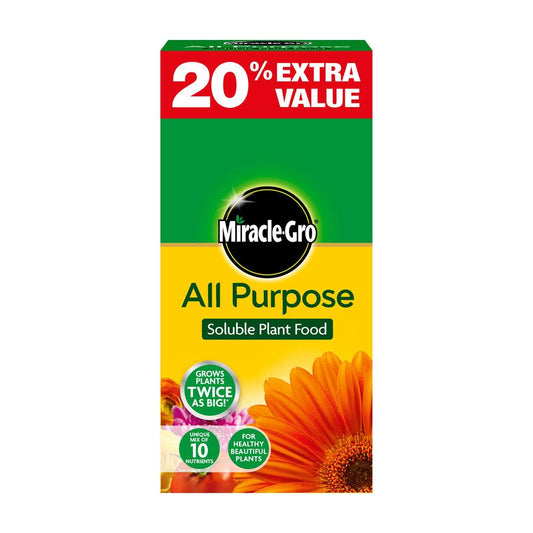 Miracle Gro - All Purpose Soluble Plant Food 1kg+20% Liquid Plant Feeds | Snape & Sons