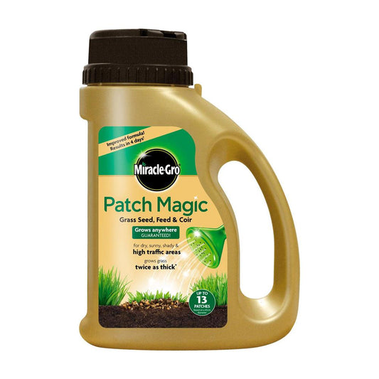 Miracle Gro - Patch Magic Grass Seed, Feed & Coir Lawn Treatment | Snape & Sons
