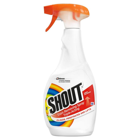 Mr Muscle - Shout Stain Removing Spray 500ml Fabric Stain Removers | Snape & Sons