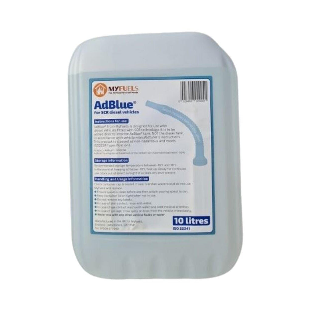 MyFuels AdBlue SCR Diesel Additive 10 Litre with Spout Engine
