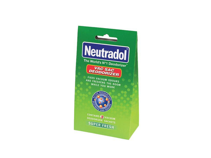 Neutradol - Super Fresh Vac Sac Deodorizer x3 Air Fresheners | Snape & Sons