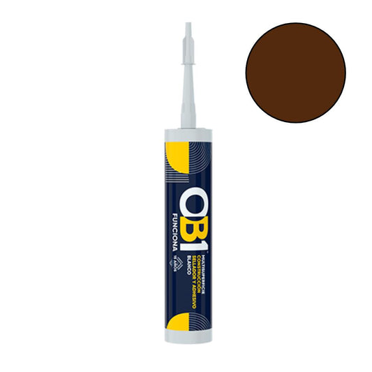 OB1 - Brown Multi-Surface Construction Sealant & Adhesive 290ml Speciality Adhesives | Snape & Sons