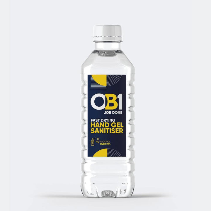 OB1 - OB1 Fast Drying Hand Sanitising Gel 500ml Sanitisers | Snape & Sons