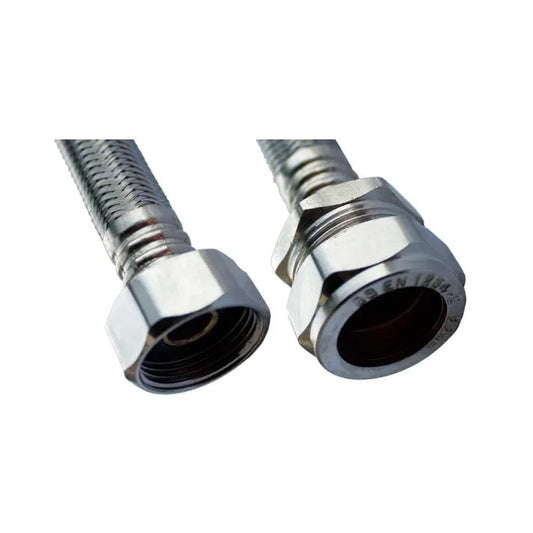 Standard Flexible Tap Connector 15mm to 1/2in Snape & Sons