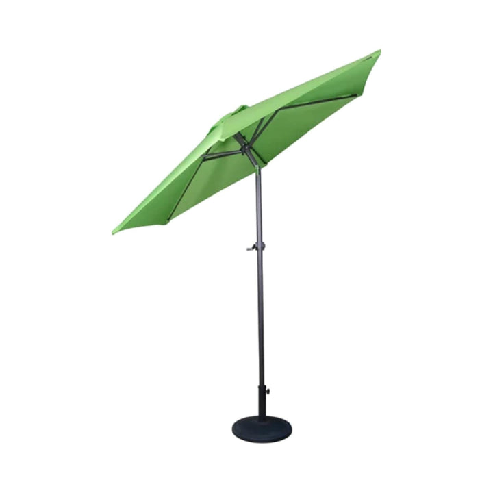 Outdoor Collection Crank & Tilt Parasol Green 2.25m Parasols | Snape & Sons