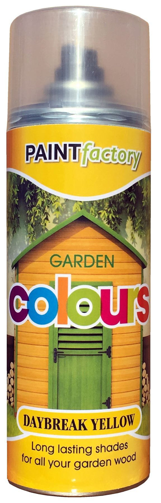 Paint Factory - Garden Colours Daybreak Yellow 400ml Spray Paints | Snape & Sons
