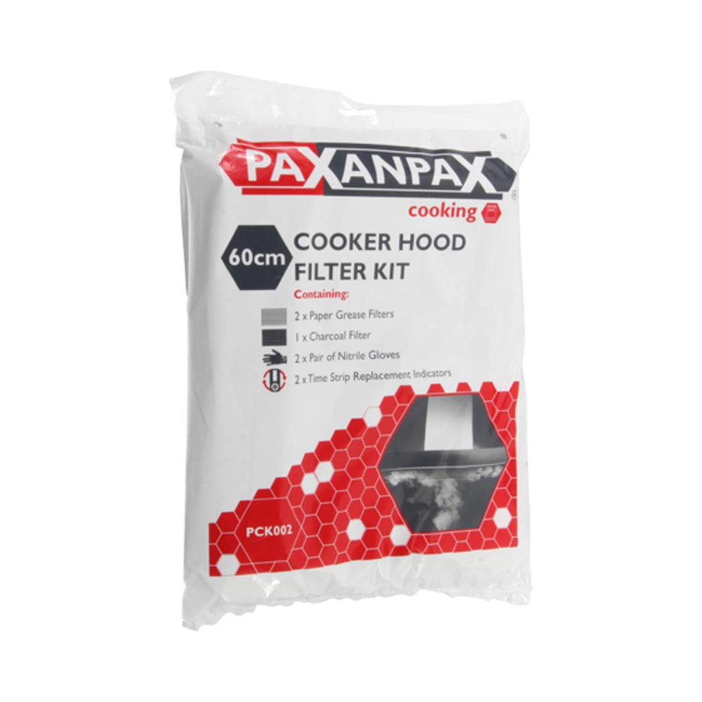 Paxanpax Paper Cooker Hood Filter + Charcoal Odour Filter Kit