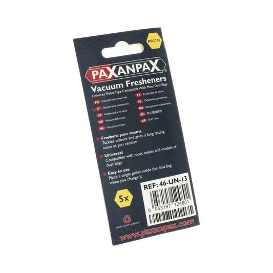Paxanpax Universal Vaccum Freshener Pellets x5 Pack Air Fresheners | Snape & Sons